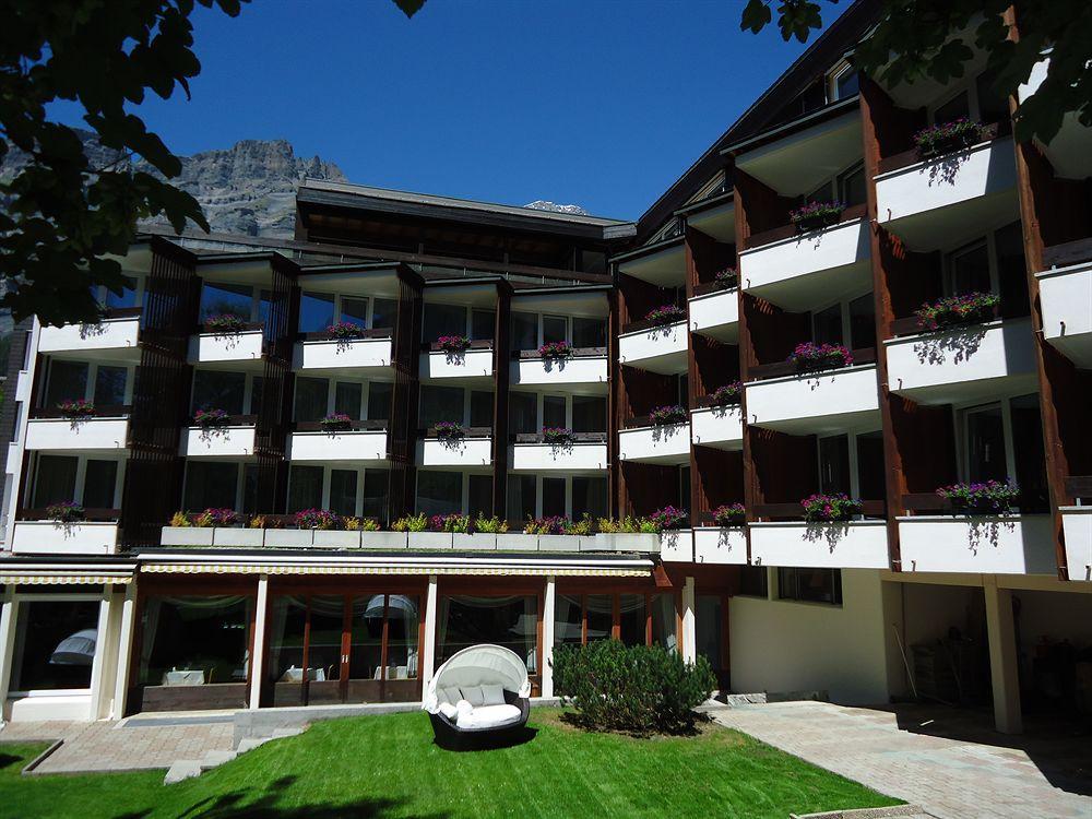 Hotel Quellenhof Leukerbad Exterior foto